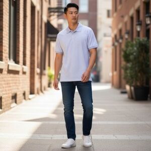 Croft & Barrow Lavender Polo Shirt